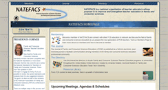 Desktop Screenshot of natefacs.org